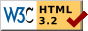 Valid HTML32 badge